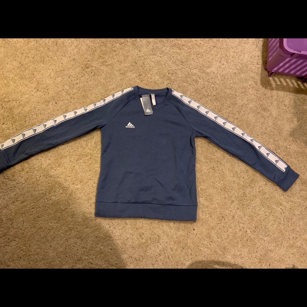 NEW Navy Adidas Sweatshirt